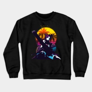 Murata Himeko Blood Rose Crewneck Sweatshirt